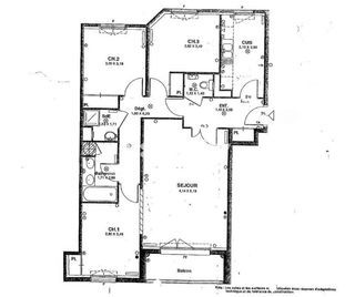  Appartement � vendre 4 pi�ces 87 m�