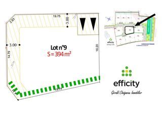  Terrain � vendre 394 m�