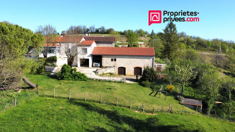   Maison et grange, sans travaux, sur 1 ha de terrain avec source, puits et vue dominante Maison - 3 pi�ce(s) - 95 m�