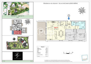  Appartement � vendre 3 pi�ces 87 m�