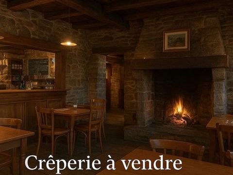 CREPERIE A VENDRE ENTRE DINAN ET BECHEREL- CLIENTELE LOCALE ET TOURISTIQUE 134400 22630 Evran