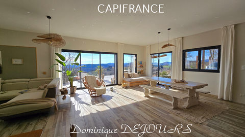   Ard�che - Maison d'architecte 184 m� - Vue panoramique sur les montagnes ard�choises et sur le vercors Maison - 7 pi�ce(s) - 188 m�