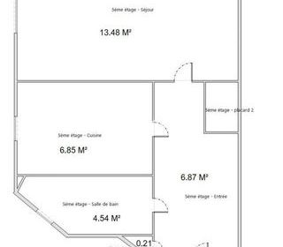  Appartement � vendre 1 pi�ce 32 m�