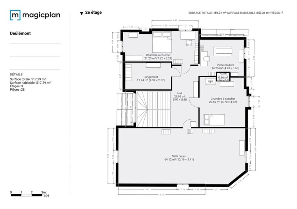 � vendre  Maison De�l�mont (59890)