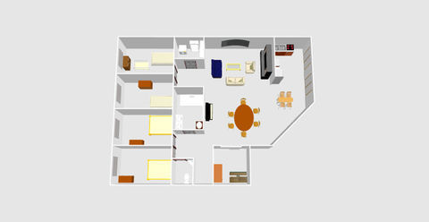   Appartement Appartement - 5 pi�ce(s) - 116 m�