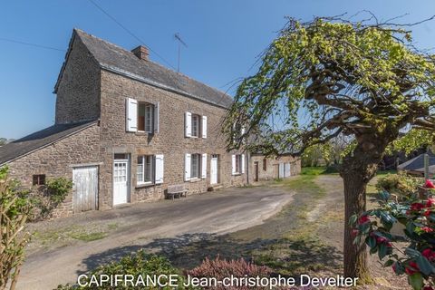   Maison � vendre GORRON (53) maison en pierres 3 chambres avec d�pendances sur terrain de 3450 m2 Maison - 6 pi�ce(s) - 110 m�