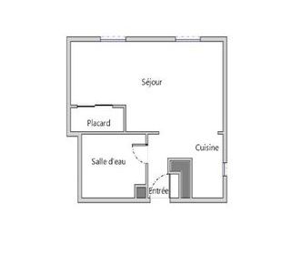  Appartement � vendre 1 pi�ce 29 m�