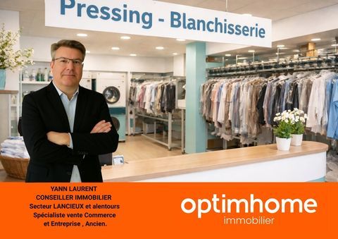 � Fonds de commerce + Murs commerciaux Pressing � Blanchisserie � Laverie automatique  proche LOUDEAC (22) 374000 22600 Loudeac