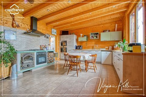   Maison de ville 6P de 123m� habitables � vendre en Viager Occup� � WALDHAMBACH (67) sur une parcelle de 857 m� - Sous-sol total Maison - 6 pi�ce(s) - 123 m�