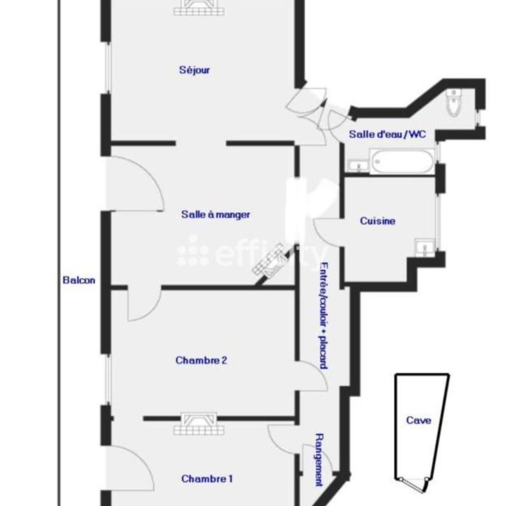 � vendre  Appartement Paris 12