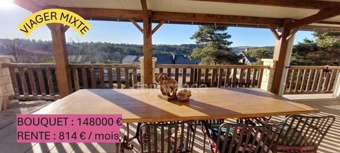   Le MASSEGROS Maison � vendre en viager occup� avec possibilit� de s�jour estival (48) Maison - 7 pi�ce(s) - 250 m�