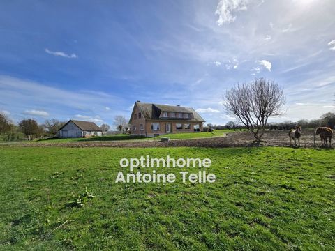   59360 ORS � PAVILLON SEMI PLAIN-PIED SUR ENV. 1Ha - ECRIN DE VERDURE ENTRE AVESNOIS THIERACHE CAMBRESIS Maison - 7 pi�ce(s) - 260 m�