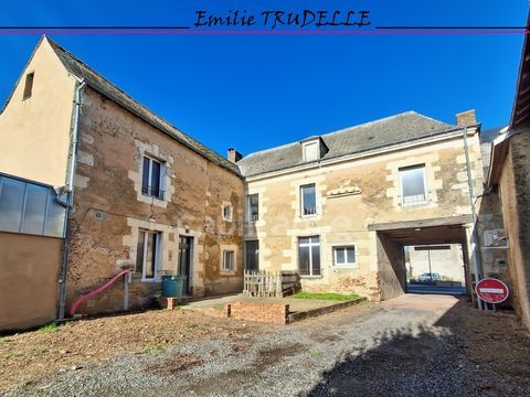  Maison de bourg � vendre 7 pi�ces SAINT VINCENT DU LOROUER (72) possibilit� 2 logements Maison - 7 pi�ce(s) - 200 m�