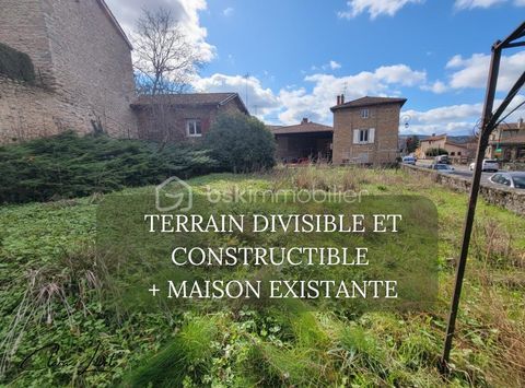   Opportunit� fonci�re � Parcelle constructible de 510 m� avec b�ti existant � Civrieux-d'Azergues Maison - 3 pi�ce(s) - 62 m�