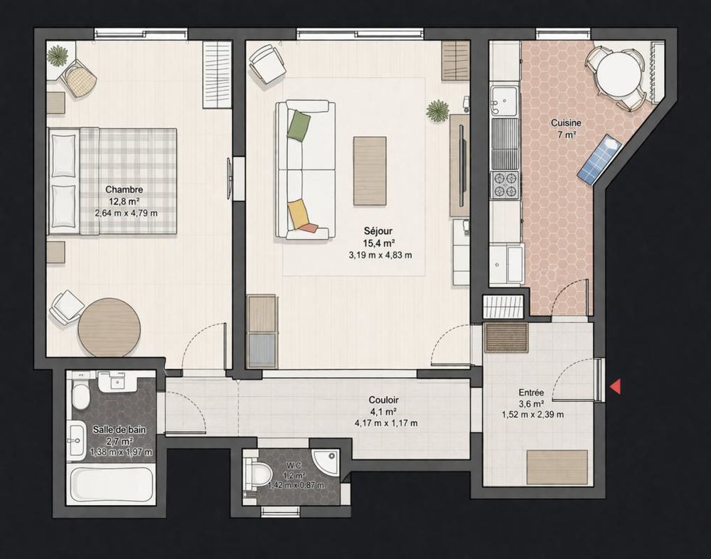 � vendre  Appartement Paris 4