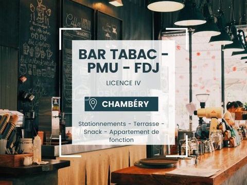 Bar Tabac PMU avec logement et grand terrain � Axe passant Chamb&eacute;ry 329000 73000 Chambery