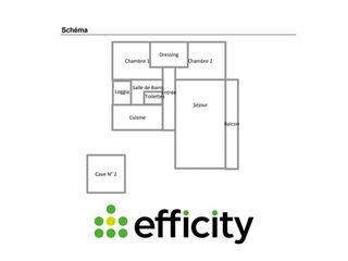  Appartement � vendre 3 pi�ces 74 m�