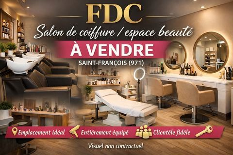 EN EXCLUSIVITE - A VENDRE FONDS DE COMMERCE SALON DE COIFFURE & ESPACE DE BEAUTE - SAINT-FRAN&Ccedil;OIS 50000 97118 Saint francois