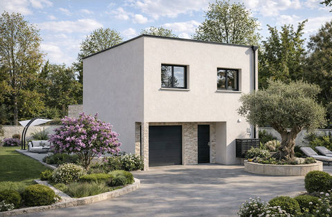   MAISON INDIVIDUELLE 104,01 m� � PORCHEVILLE Maison - 4 pi�ce(s) - 104 m�