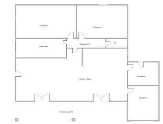  Maison � vendre 4 pi�ces 87 m�