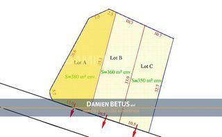  Terrain � vendre 380 m�