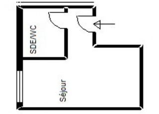  Appartement � vendre 1 pi�ce 14 m�