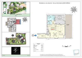  Appartement � vendre 2 pi�ces 62 m�