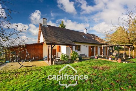   Maison 145 m� avec terrain clos 1 700 m� �FRANGY EN BRESSE,  Proche SAINT GERMAIN DU BOIS (71) � Acc�s rapide A39 � D�pendances, Maison - 5 pi�ce(s) - 145 m�