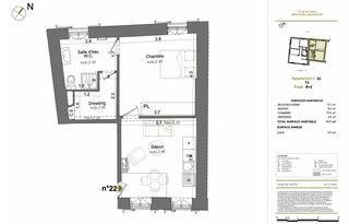  Appartement � vendre 2 pi�ces 41 m�