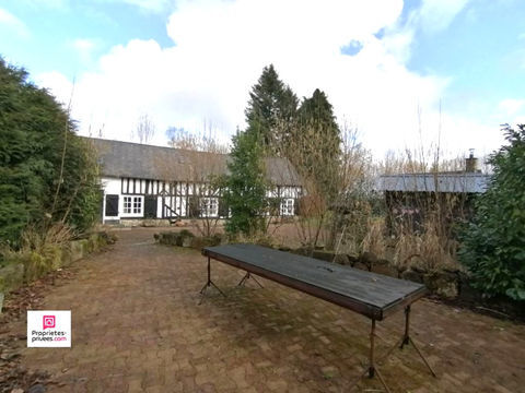   RANES (61) Long�re Normande � colombages ( vendue enti�rement meubl�e et �quip�e), 135 m2 environ, 6 pi�ces, 3 (possible 4) cham Maison - 6 pi�ce(s) - 135 m�