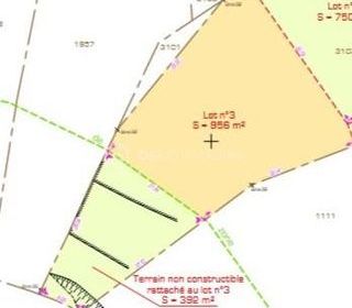  Terrain � vendre 1348 m�