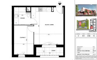  Appartement � vendre 2 pi�ces 40 m�