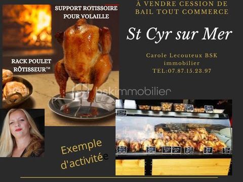 Cession d&agrave; vendre commerce de bouche sal&eacute; /sucr&eacute; 96000 83270 Saint cyr sur mer