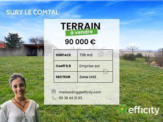  Terrain � vendre 736 m�