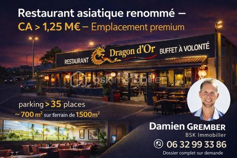 ? Restaurant asiatique rentable � CA > 1,25 M� � Exploit&eacute; depuis 2015 - Secteur Agde 659000 34300 Agde