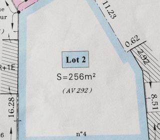  Terrain � vendre 256 m�