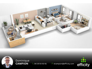  Appartement � vendre 4 pi�ces 85 m�