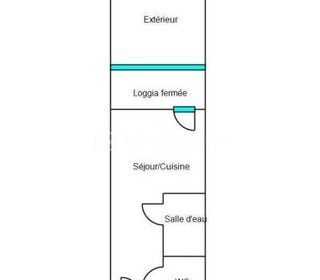  Appartement � vendre 1 pi�ce 19 m�