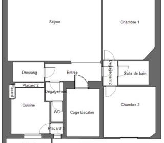  Appartement � vendre 4 pi�ces 84 m�