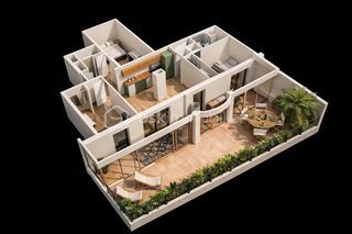  Appartement � vendre 3 pi�ces 61 m�