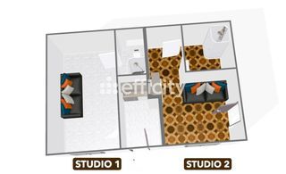  Appartement � vendre 3 pi�ces 44 m�