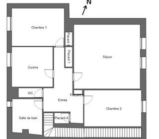  Appartement � vendre 4 pi�ces 93 m�