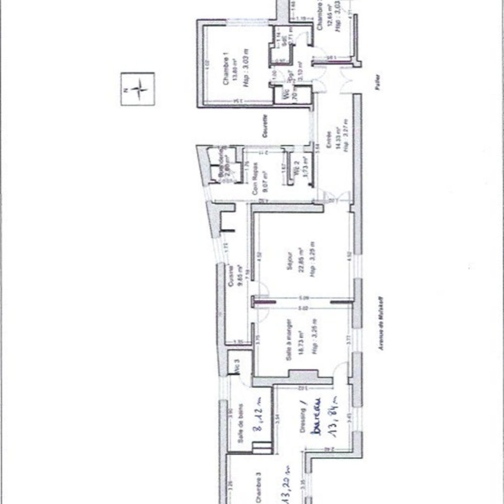 � vendre  Appartement Paris 17