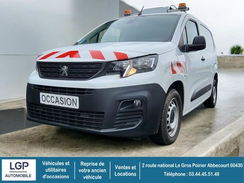 Peugeot Partner 1&deg; Main 9.583HT 1.5 Blue HDI 100cv Pack Premium 3pl T&eacute;l/Clim 2020 occasion Abbecourt 60430