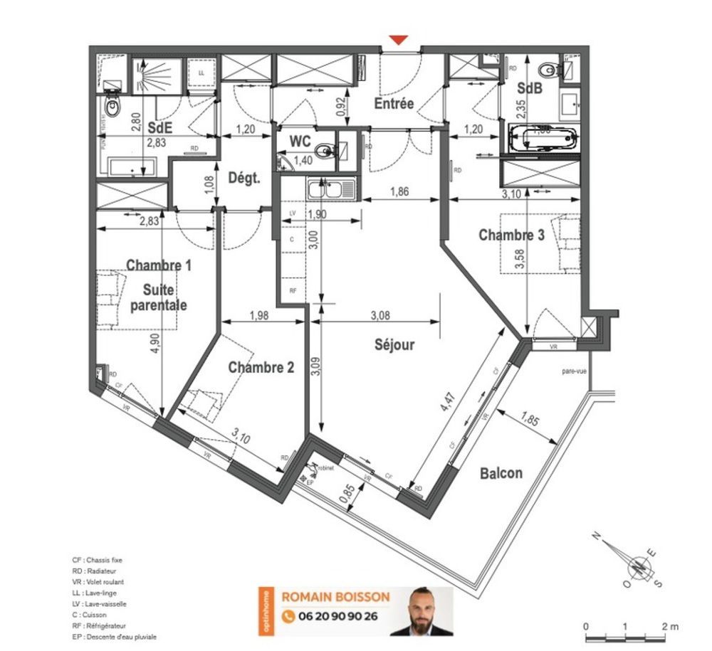 � vendre  Appartement Paris 14