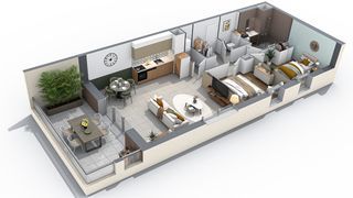  Appartement � vendre 3 pi�ces 67 m�