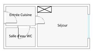  Appartement � vendre 1 pi�ce 18 m�