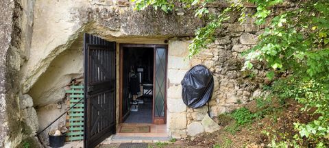   MAISON TROGLODYTIQUE  AVEC CAVES ET TERRAINS Maison - 1 pi�ce(s) - 42 m�