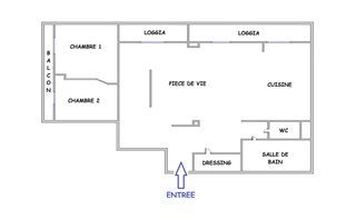  Appartement � vendre 3 pi�ces 76 m�