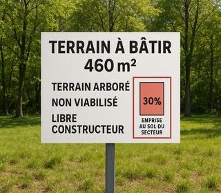  Terrain � vendre 460 m�